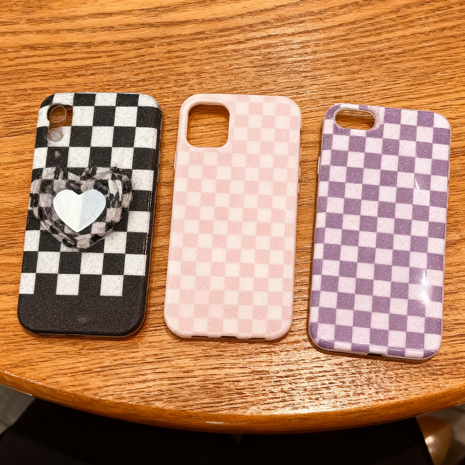 IPhone13Pro  Plaid Phone Case-3489,Single, Random Color