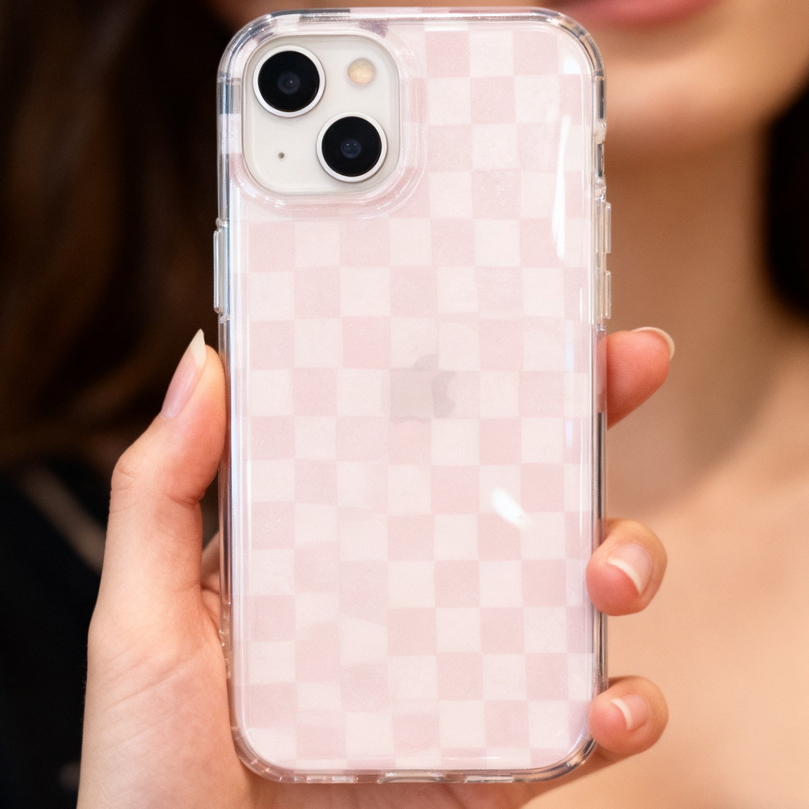 IPhone13Pro  Plaid Phone Case-3489,Single, Random Color