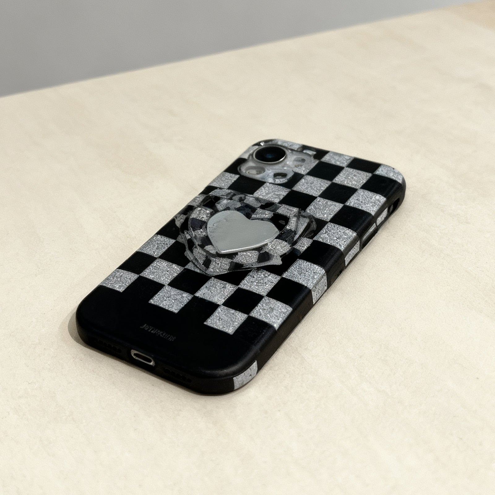 IPhone13Pro  Plaid Phone Case-3489,Single, Random Color